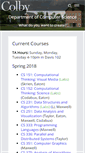 Mobile Screenshot of cs.colby.edu