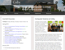 Tablet Screenshot of cs.colby.edu